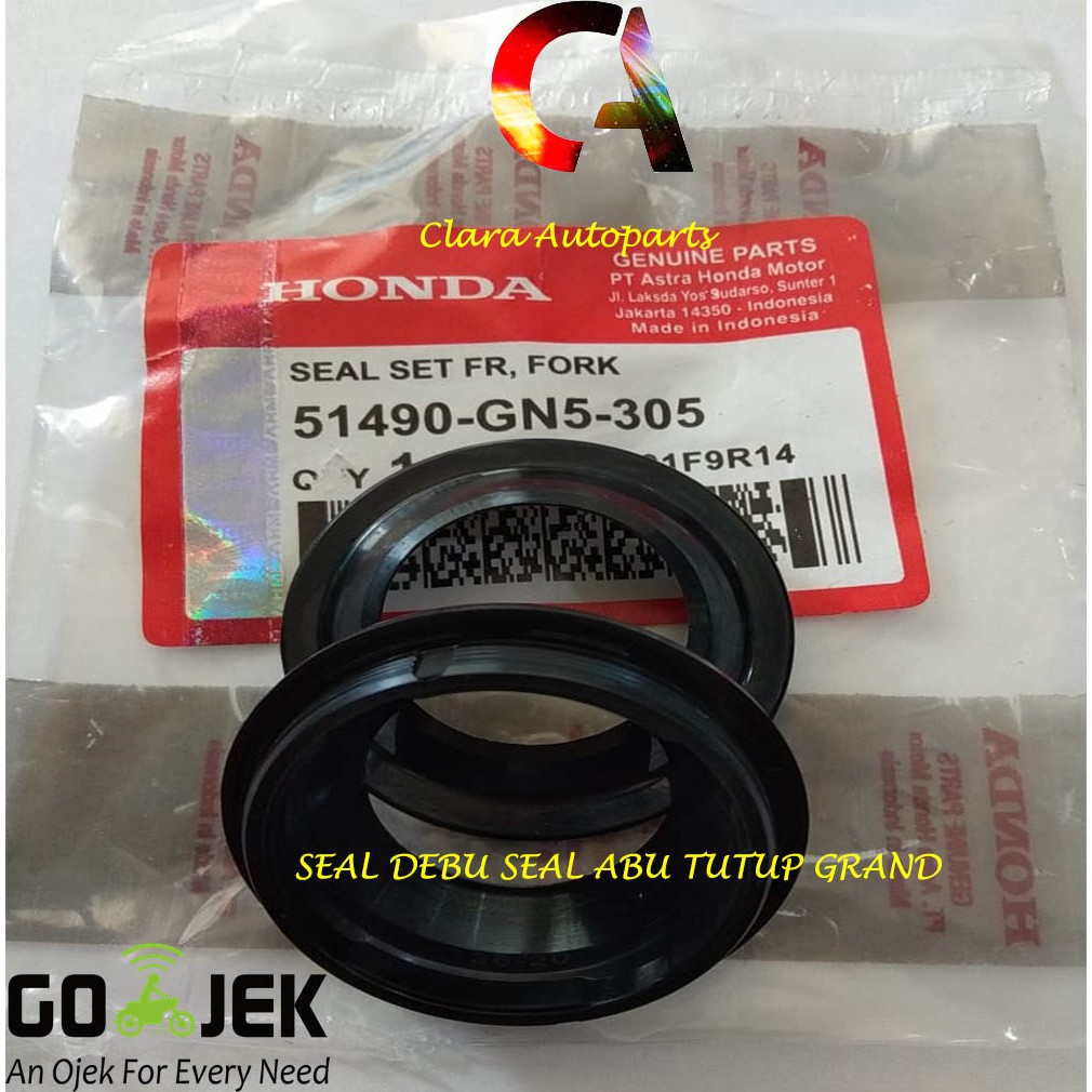 SEAL ABU TUTUP SHOCK VARIO SEAL DEBU BEAT GRAND GN5 KARISMA SUPRA HONDA SEAL TUTUP DEBU