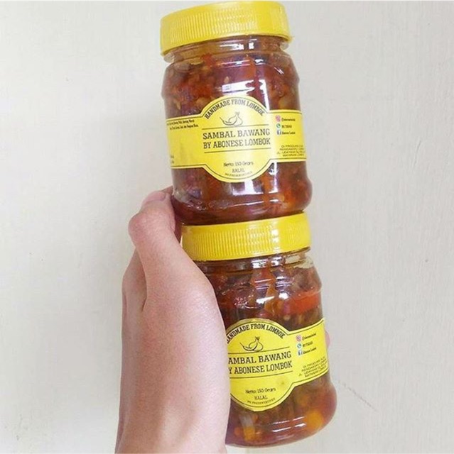 

sambal bawang by abonese lombok