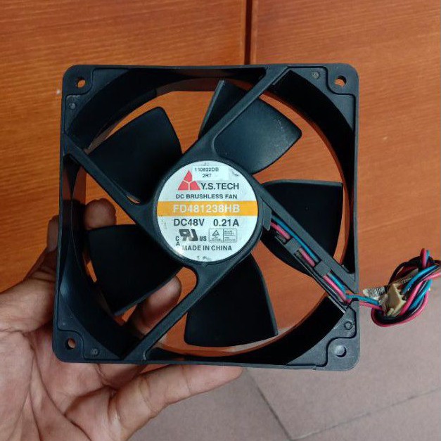 FAN-KIPAS Y.S TECH DC 48V - 0.21A 12 Cm