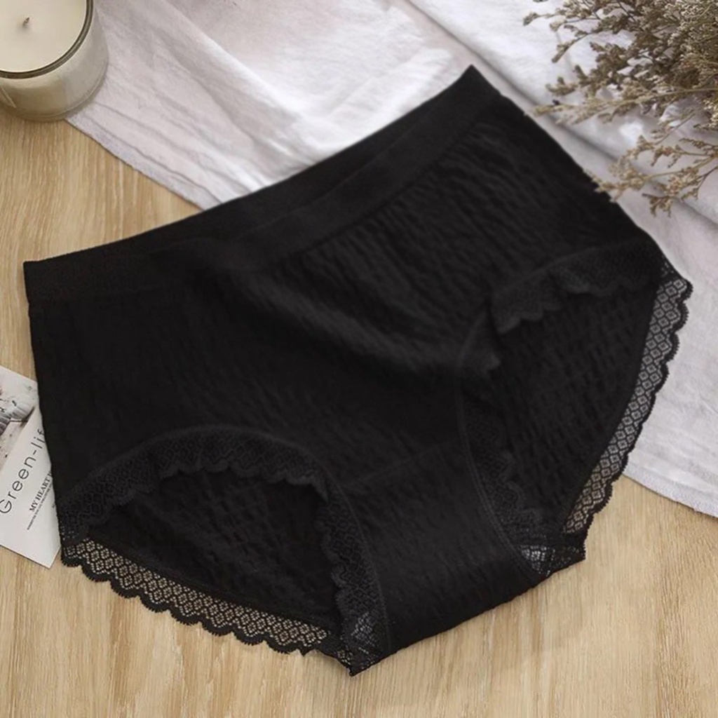 INDOMINI B067 COD Celana Dalam Wanita Renda Lembut CD Nyaman CD Elastis Seksi Import Jakarta