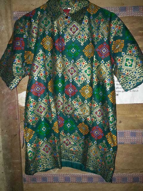 Batik Couple Brokat Tile Kebaya Maura Zara Brown