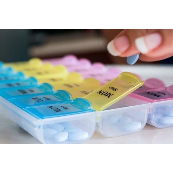 Kotak Obat Harian 3 X 7 = 21 Kotak Obat Tempat Obat 7 21 28 everyday