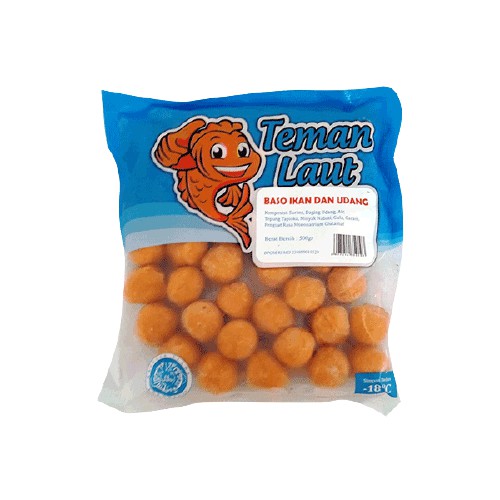 

Teman Laut Baso Ikan & Udang 500 Gram