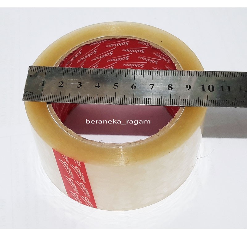 

Lakban bening 2 inch panjang 80 yard