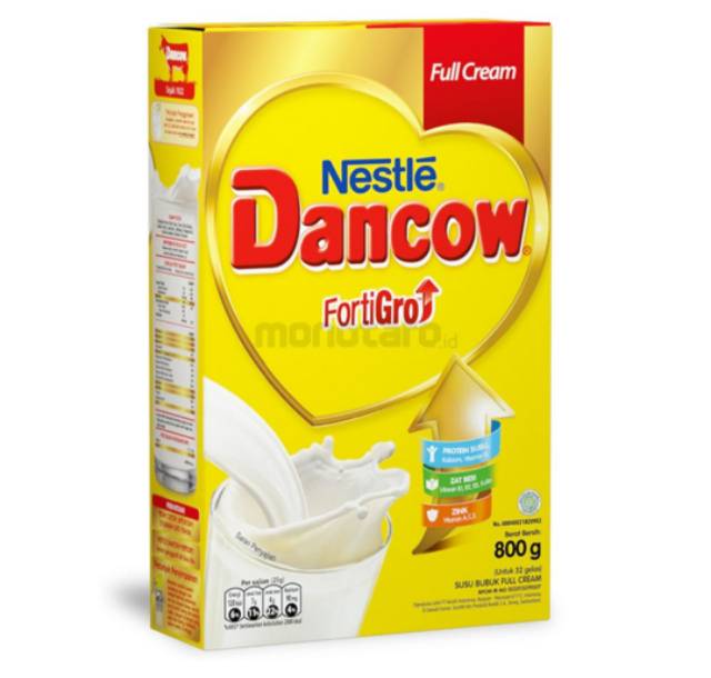 Dancow Full Cream Fortigro 800 Gram Full Cream