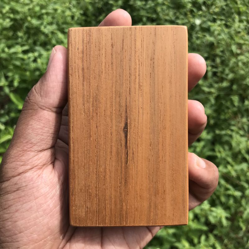 KOTAK ROKOK KRETEK FILTER KAYU JATI MODEL SLIDE