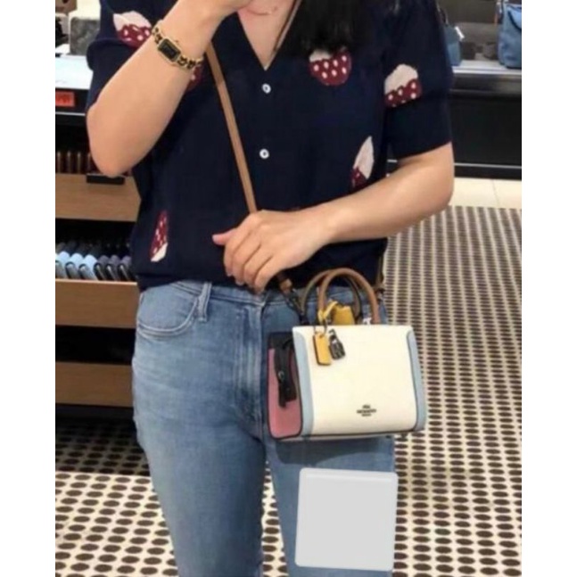 Coach micro zoe tas selempang slingbag cewek wanita EN