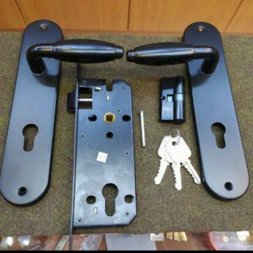 handle pintu set hitam