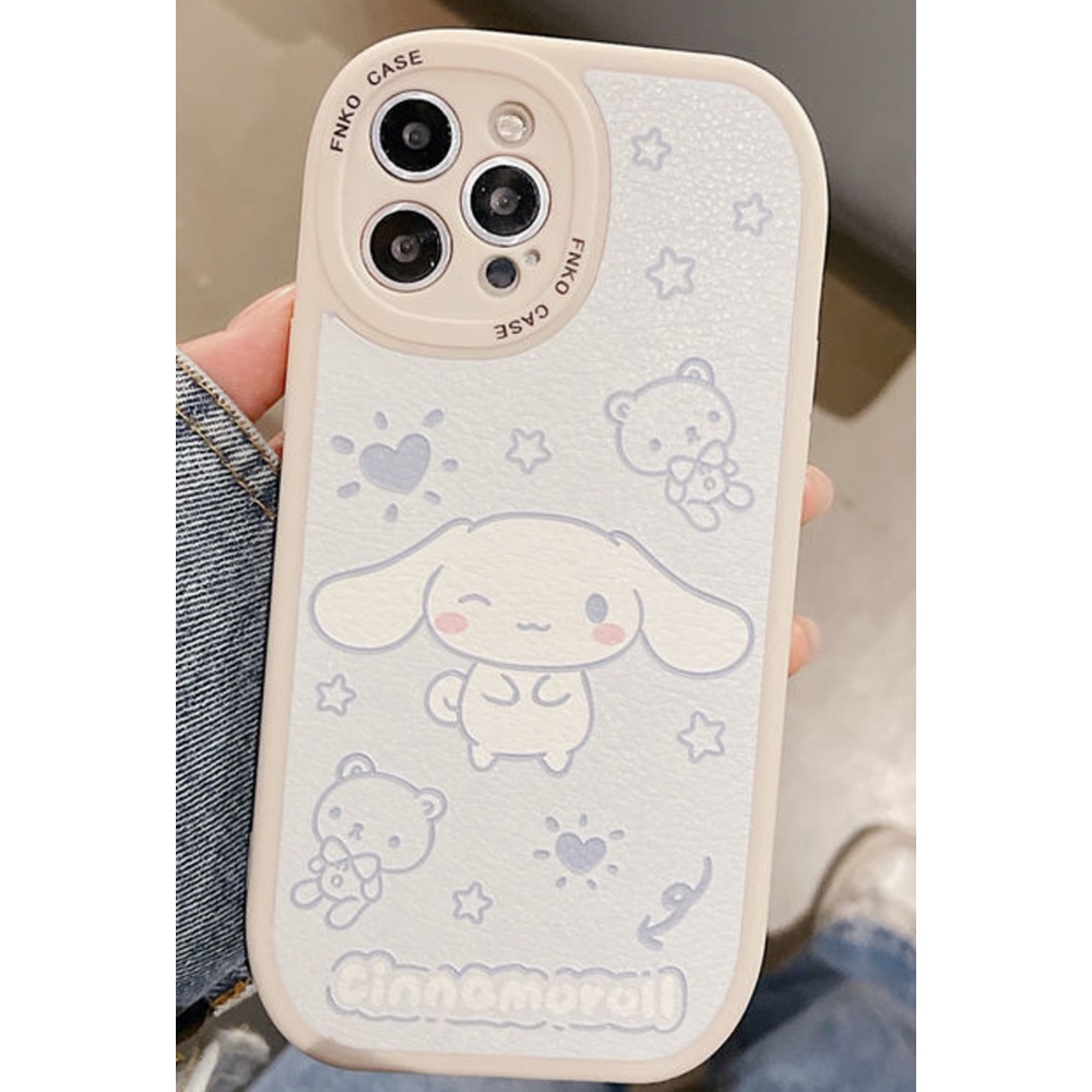 Soft Case Desain Anjing Putih Ujung Bulat Untuk IPhone 12 13 11 Pro Max X Xs Max Xr 1134