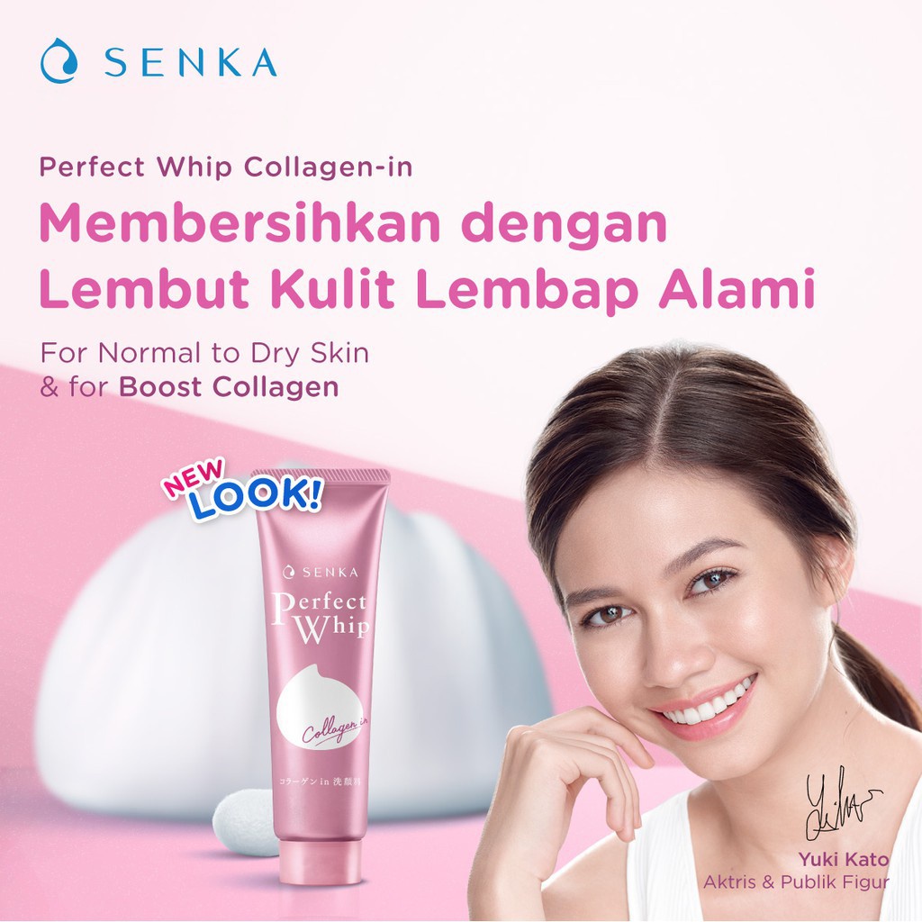 Senka Perfect Whip Collagen in 50 gr