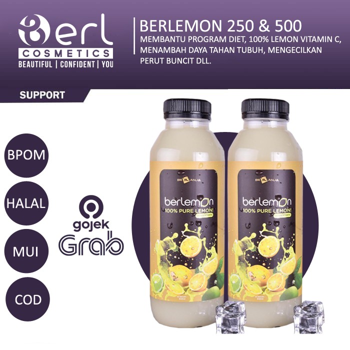 

BERLEMON 250 ML & 500 ML MINUMAN DIET DAN KESEHATAN B ERL LEMON SARI LEMON MINUMAN DIET ALAMI