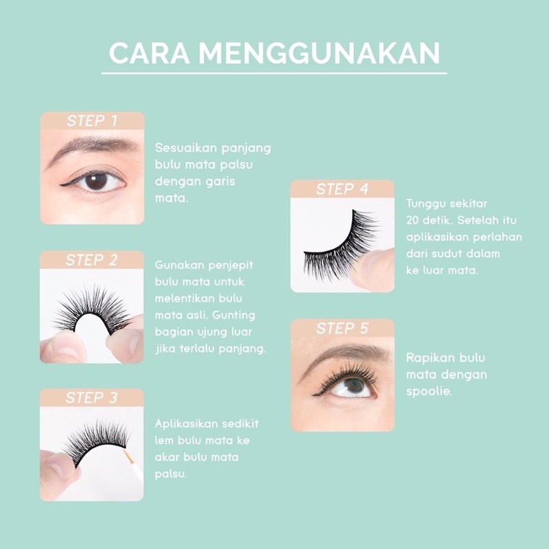 GLAMFIX Perfect Blink Lashes Classic / Bulu Mata Palsu | GLAM FIX Alat Kecantikan Makeup by YOU / Bulu Mata Classic / Eyelash Classic ( YOU MAKEUPS OFFICIAL STORE )