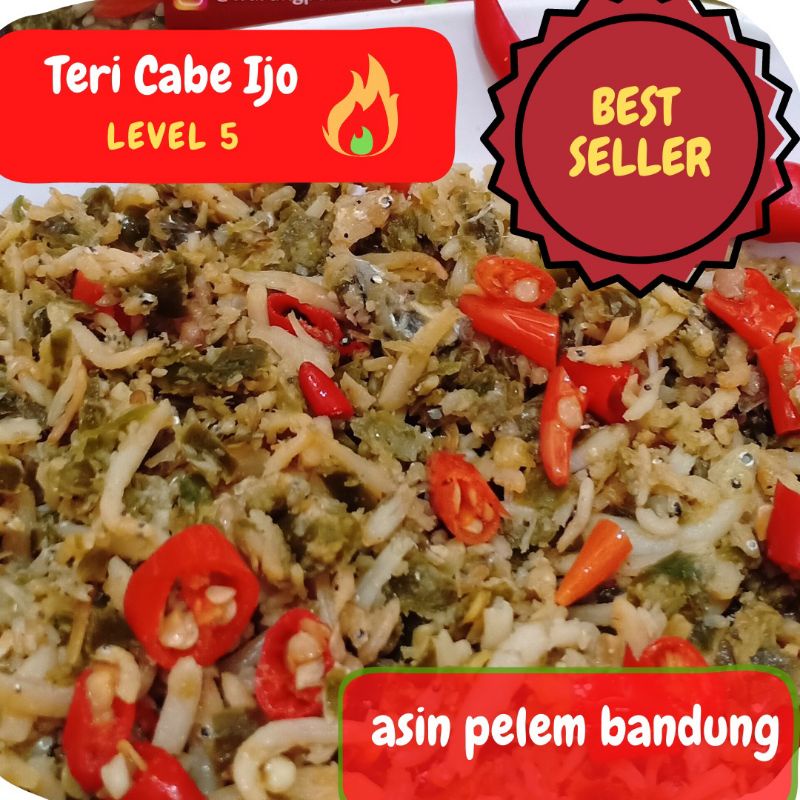 

FROZEN FOOD | TERI MEDAN CABE IJO | LEVEL 5 |Asin Pelem Bandung
