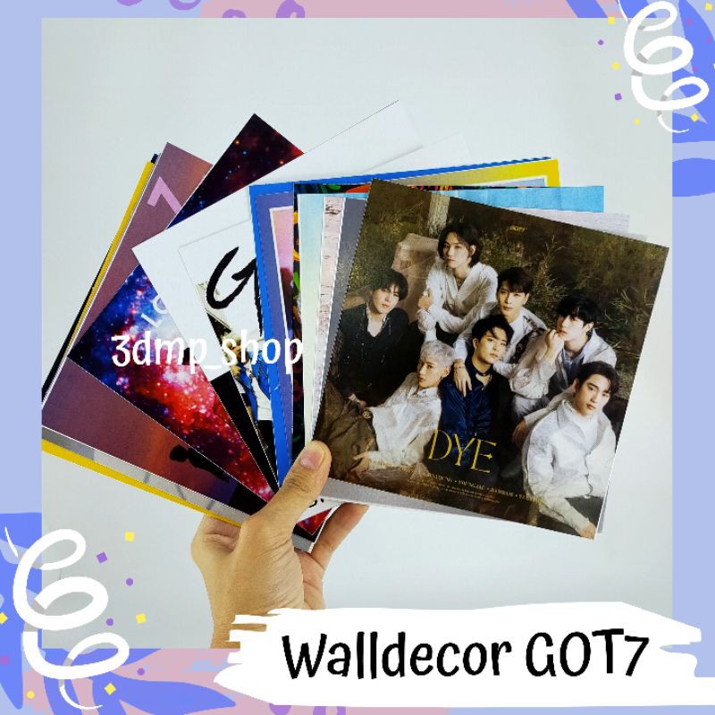 Walldecor poster proof Hiasan Dinding poster BTS EXO NCT Seventeen Ikon Stray Kids Ateez Blackpink TXT GOT7 Day6 Twice the boyz shinee astro enhypen wall decor