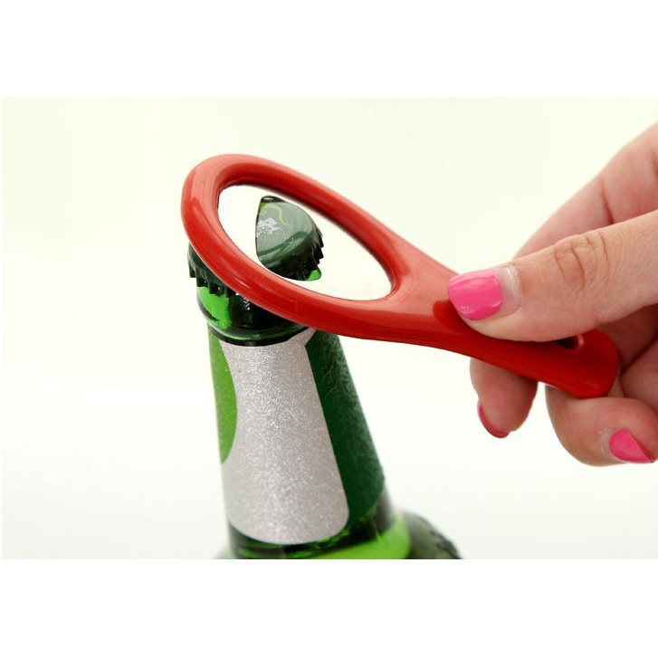 Pembuka Tutup Botol Kaleng Stainless Warna Mini Bukaan Bottle Opener