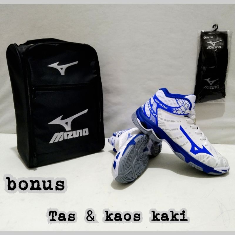 Sepatu voli mizuno wave voltag/sepatu mizuno wlz6/sepatu volly mizuno wave voltage/sepatu volly terb
