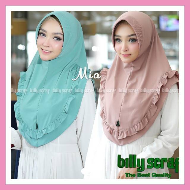 [ORI BILLY] HIJAB MIA ORIGINAL BY BILLY SCARF