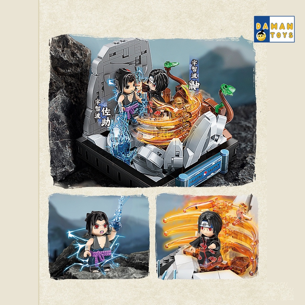 Keeppley Naruto Shippuden Habitat Brick Set Ichiraku Ramen Series - Wedding Naruto Hinata