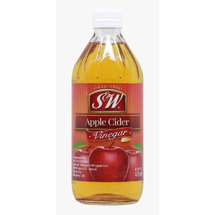 

SW Apple Cider Vinegar / Cuka Apel [Botol Kaca 473 ml]