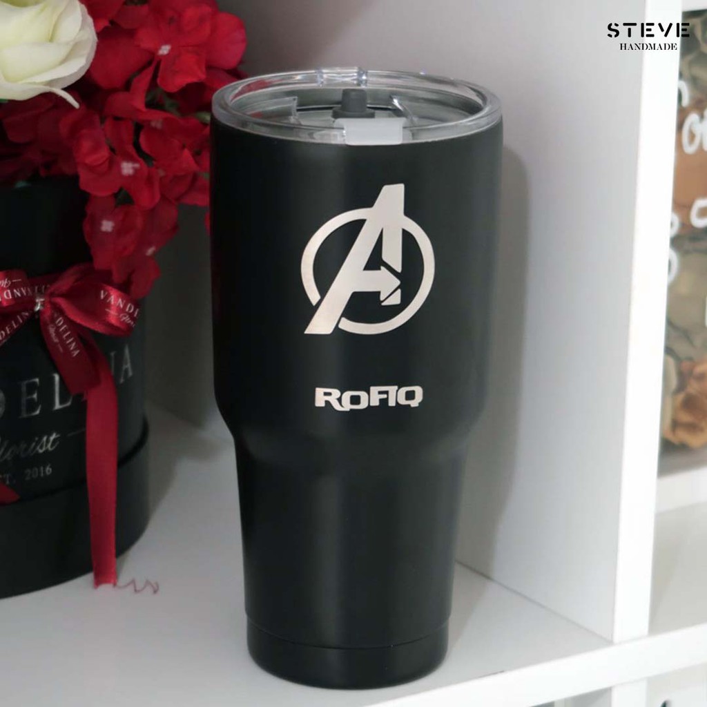 Botol minum stainless termos vacuum tumbler travel mug TM0832