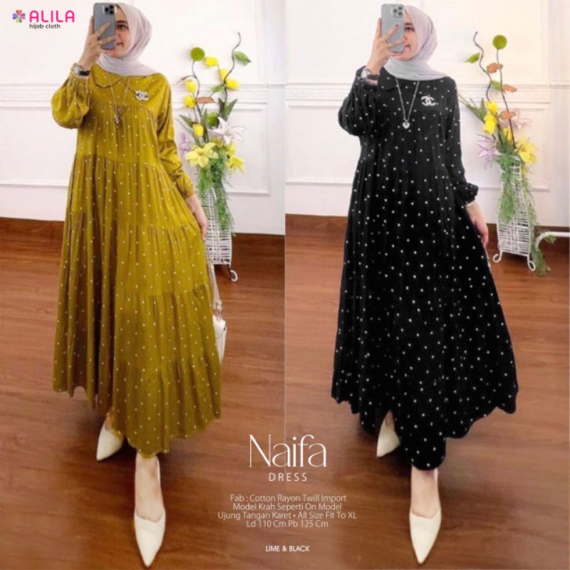 Naifa Midi Dress by Alila1