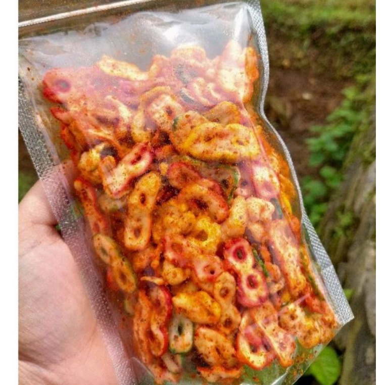 

Kerupuk seblak pedas