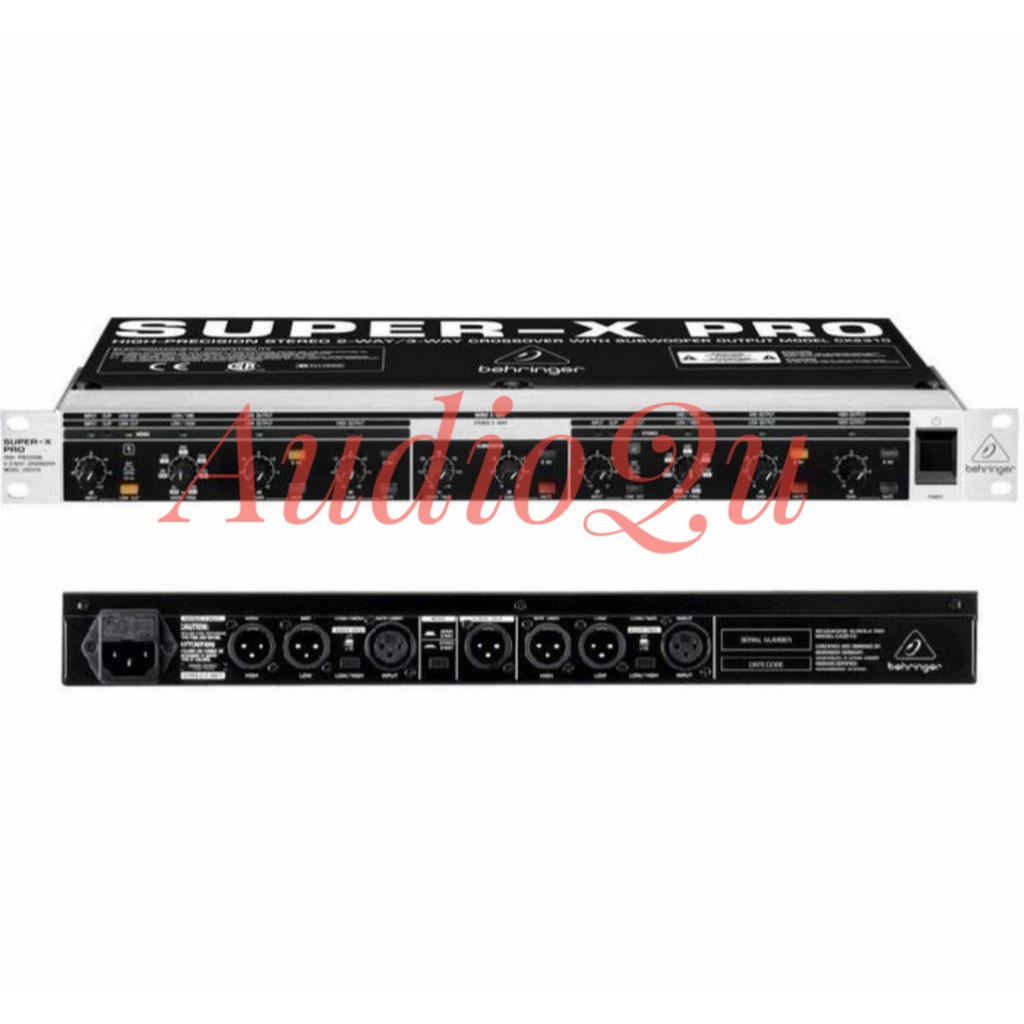 Processor Super-x Pro CX 3400 V2/ CX 3400V2/ CX3400V2 Behringer