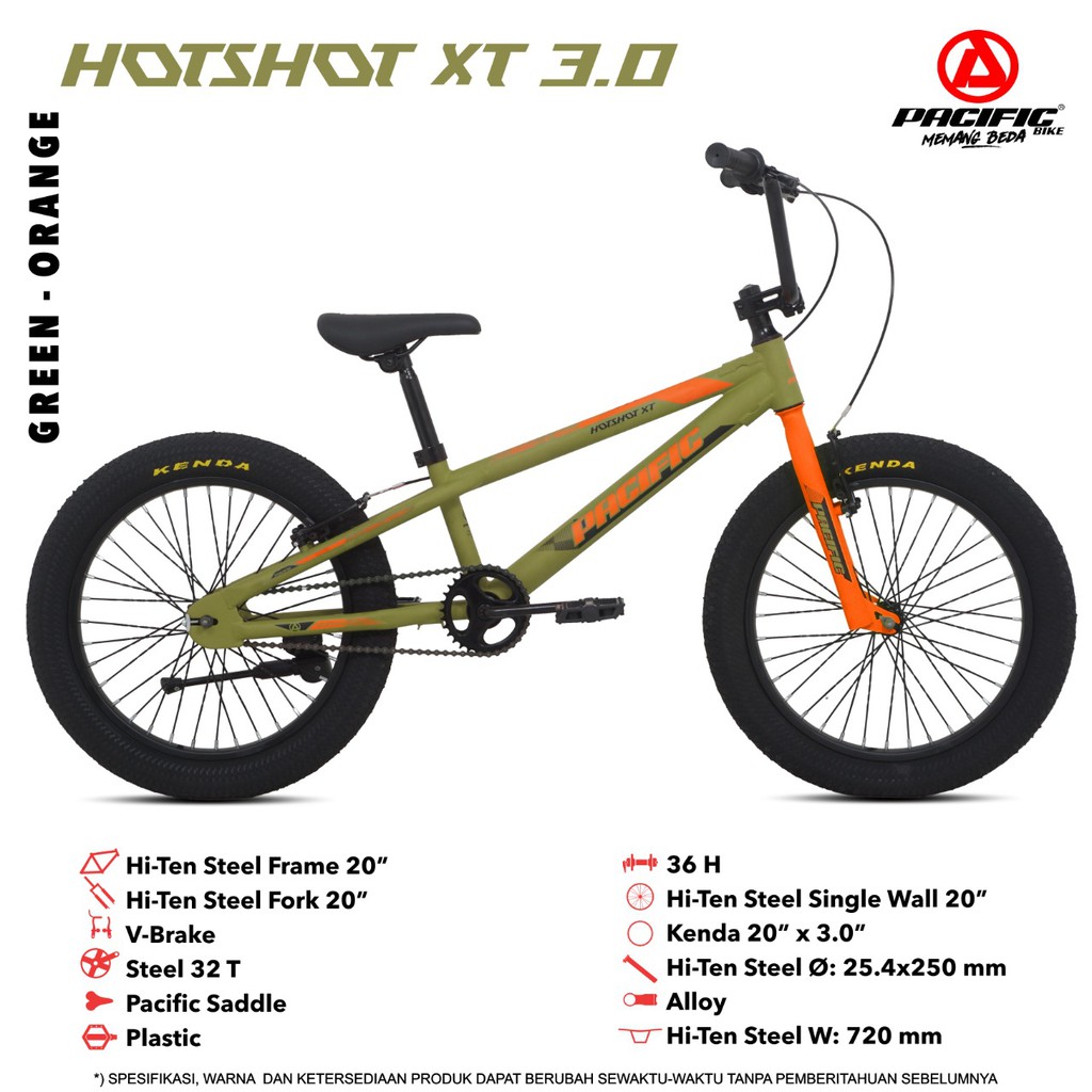 Sepeda BMX 20 Pacific Hot Shot XT 3.0