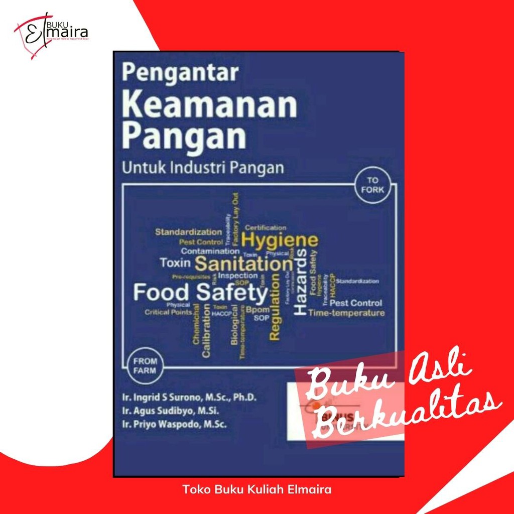 Jual Buku Pengantar Keamanan Pangan Untuk Industri Pangan Shopee