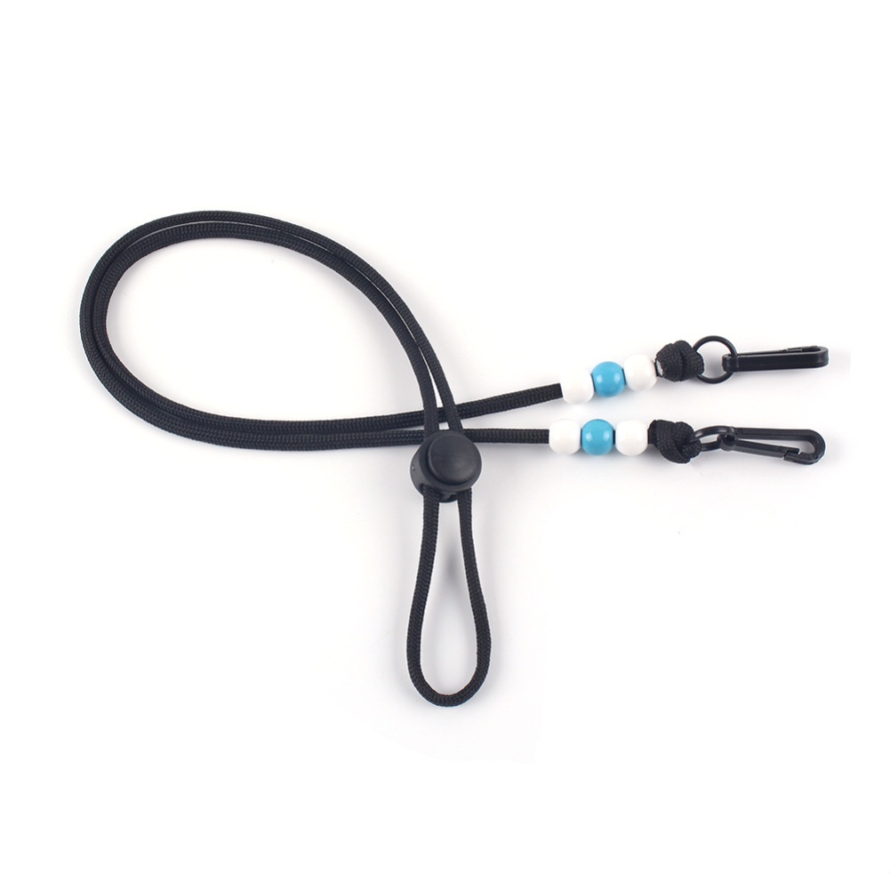 Tali Lanyard Gantung Leher Holder Masker Handmade Adjustable Dengan Kait