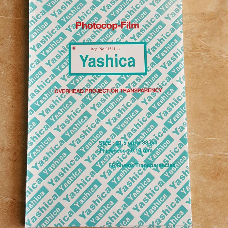 

[KODE I9LV7] Plastik Mika Transparansi OHP Yashica