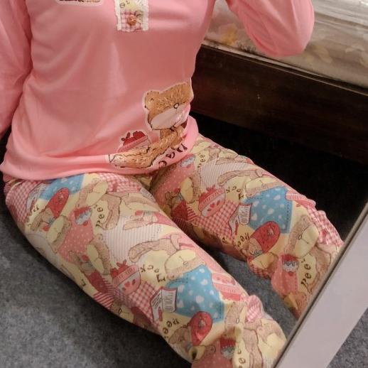 ☁ BAJU TIDUR PIYAMA SLEEPWEAR LENGAN PANJANG IMPORT ➬