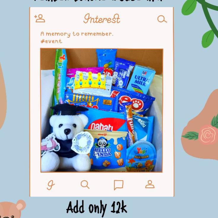 

Serbuuuu - Snackbox / Snack box / Giftbox / Kado Wisuda / Kado Sidang / Kado Ulang Tahun. Packing Ca