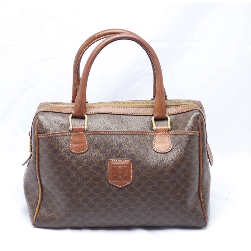 CELINE MACADAM VINTAGE TAS KULIT WANITA