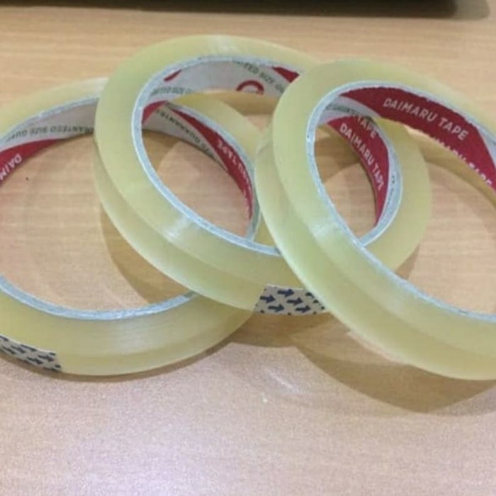 

Isolasi Daimaru 1/2 inch / Cellotape Daimaru 12 mm X 72 yard