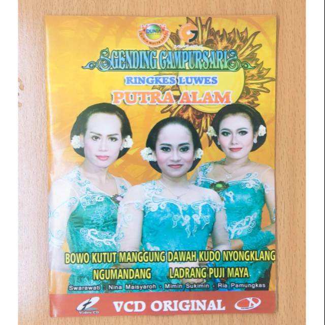 KASET VIDEO MUSIK VCD ORIGINAL LAGU GENDING JAWA CAMPURSARI