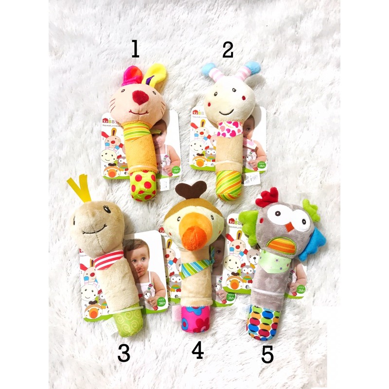 Mainan Rattle Bayi/ Rattle Stick