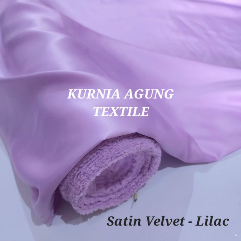 Kain SATIN VELVET PER 0.5M X 150CM LEBAR PREMIUM by Roberto Cavali