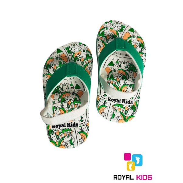 SANDAL BEBY UNICON ROYAL KIDS (bisa custom nama)