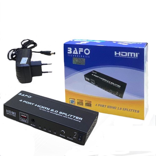 HDMI Splitter 1-4 - Bafo V2.0