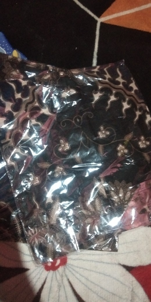 Size M L Xl Xxl Bswart Batik Hrb026 Kenongo Hem Pendek Padi Pekalongan M L Xl Xxl