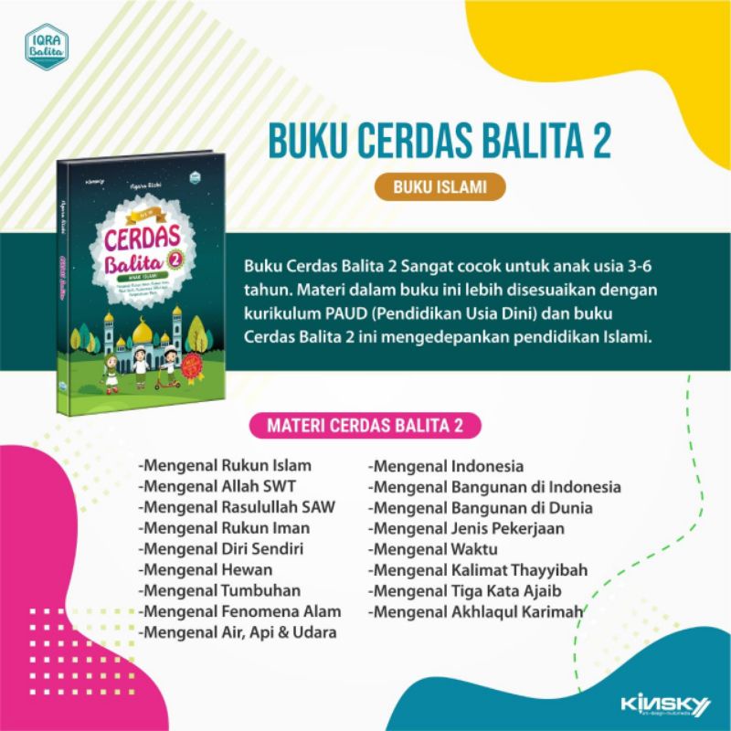 Buku Cerdas Balita Jilid 2-5