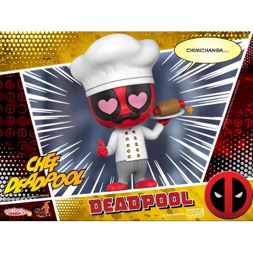 HOT TOYS COSBABY 484 CHEF DEADPOOL