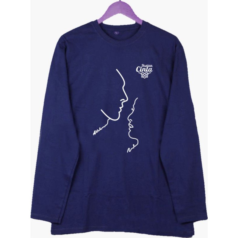 Kaos distro/kaos lengan panjang/kaos ikatan cinta new/kaos murah/kaos keren