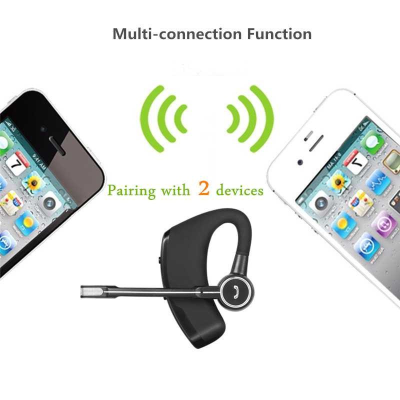 sell Wireless Headset Bluetooth V4.1 dengan Mic - V8S - Hitam