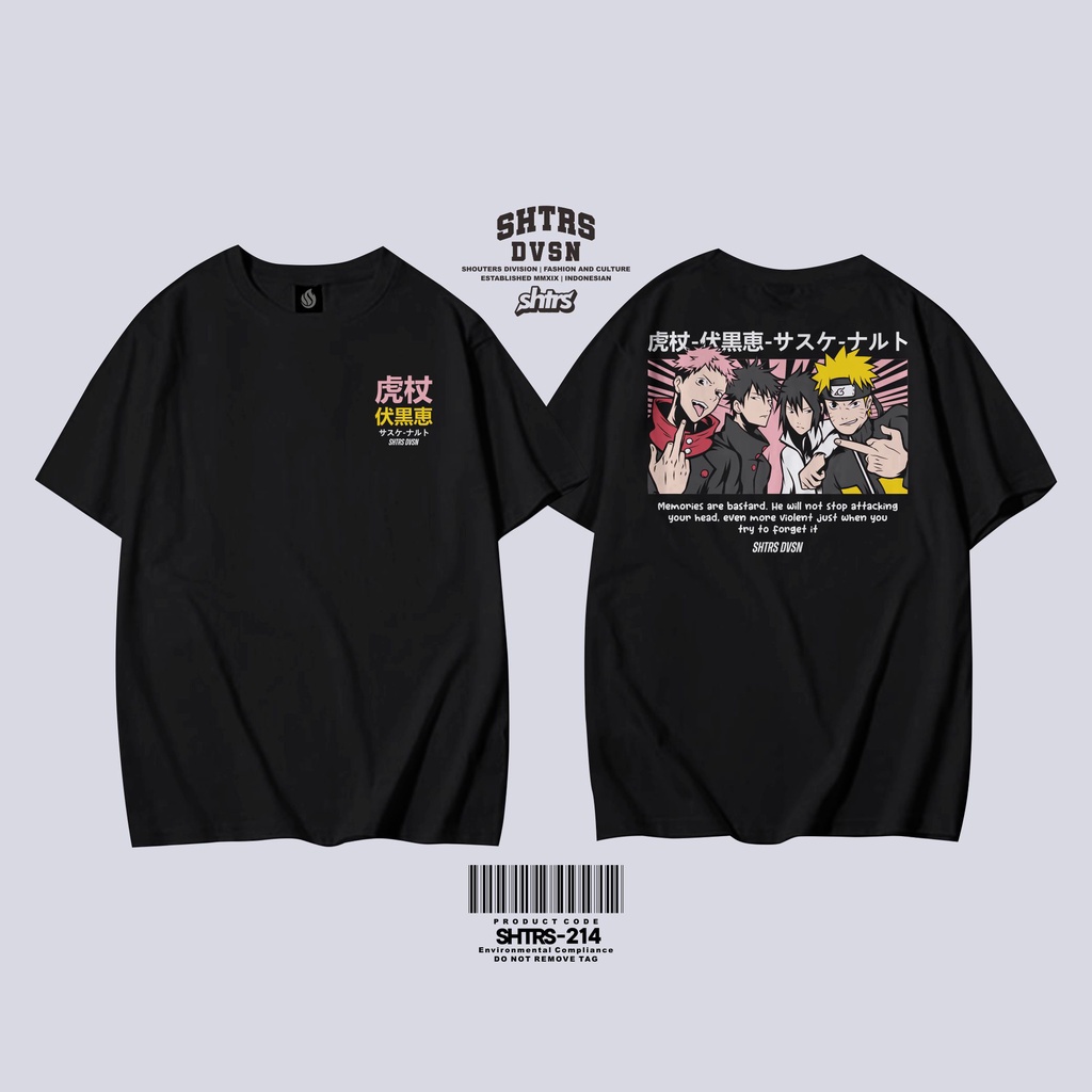 Baju Atasan Kaos Distro Anime Anak Lengan Pendek Terbaru Keren 2022 Naruto Pain Akatsuki