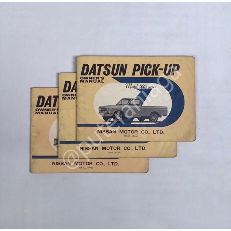 Buku DATSUN Pick - Up 521