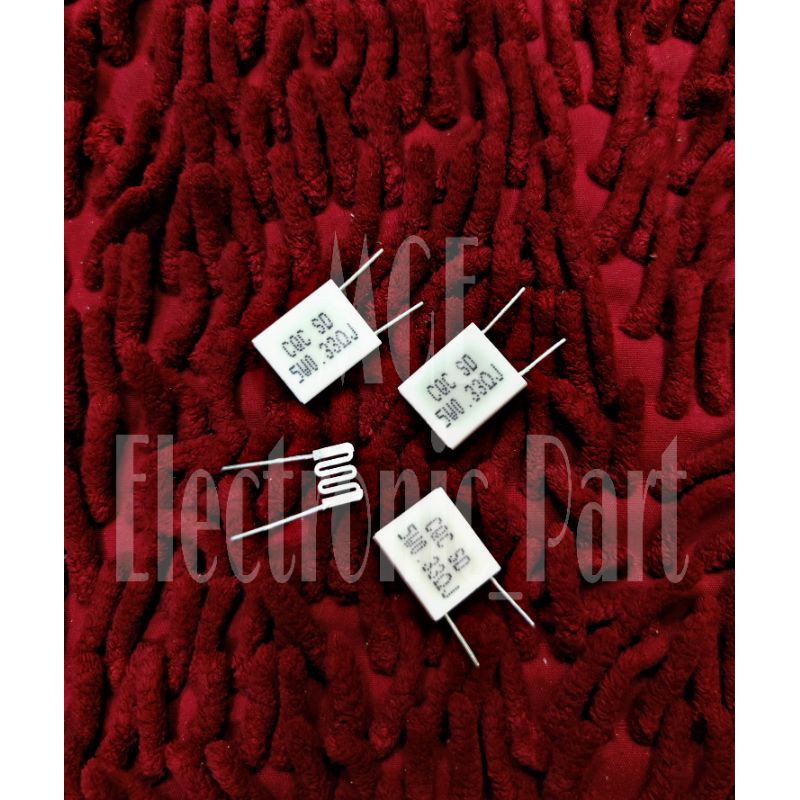 R nobel 0.33 /5w non induktif