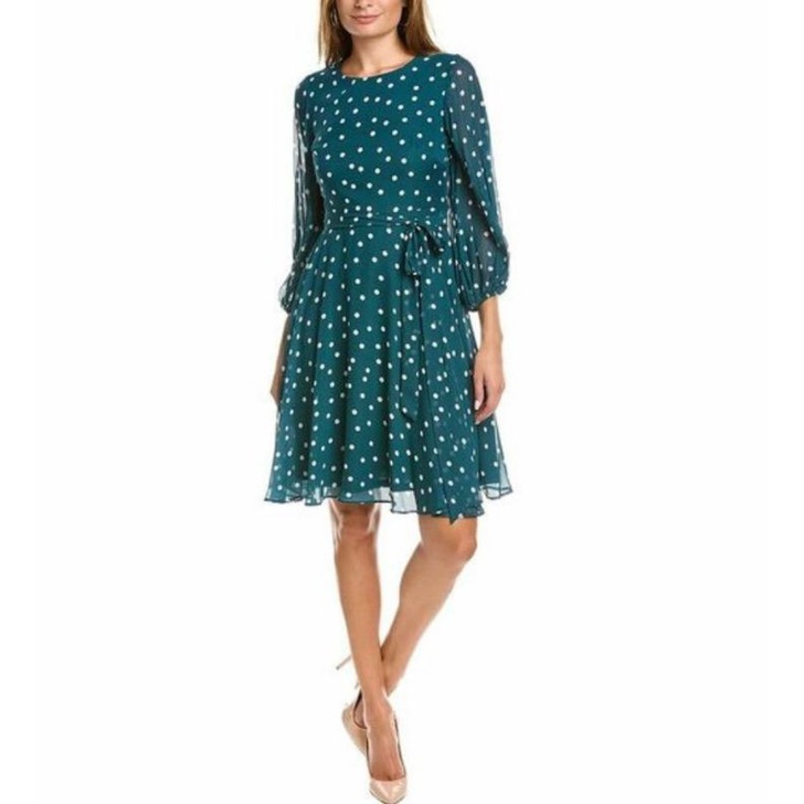 Maison Tara polkadot dress