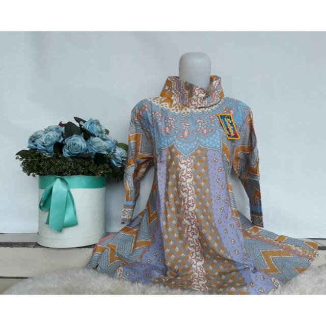 Batik wanita Kerah sakit/ Babydol batik Soft